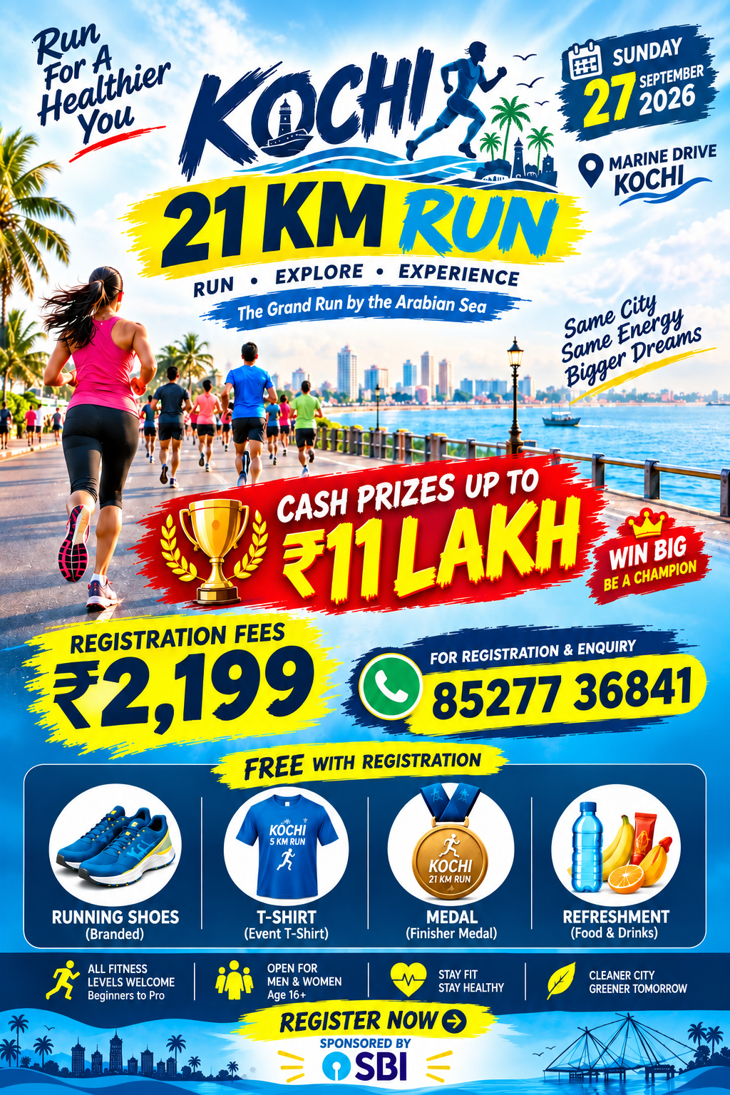 Kochi Marathon 21 KM Run