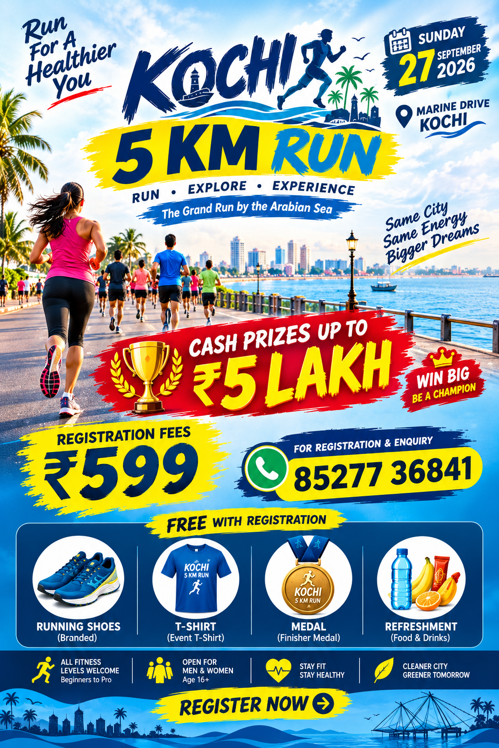 Kochi Marathon 5KM Run
